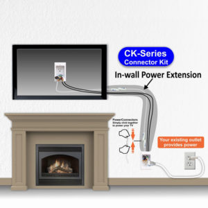 Model ONE-CK Fireplace Extension Kit