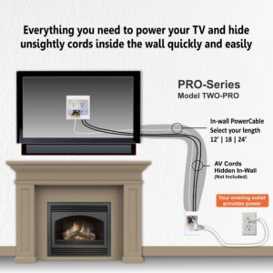 Model TWO-PRO - Fireplace Extension Kit