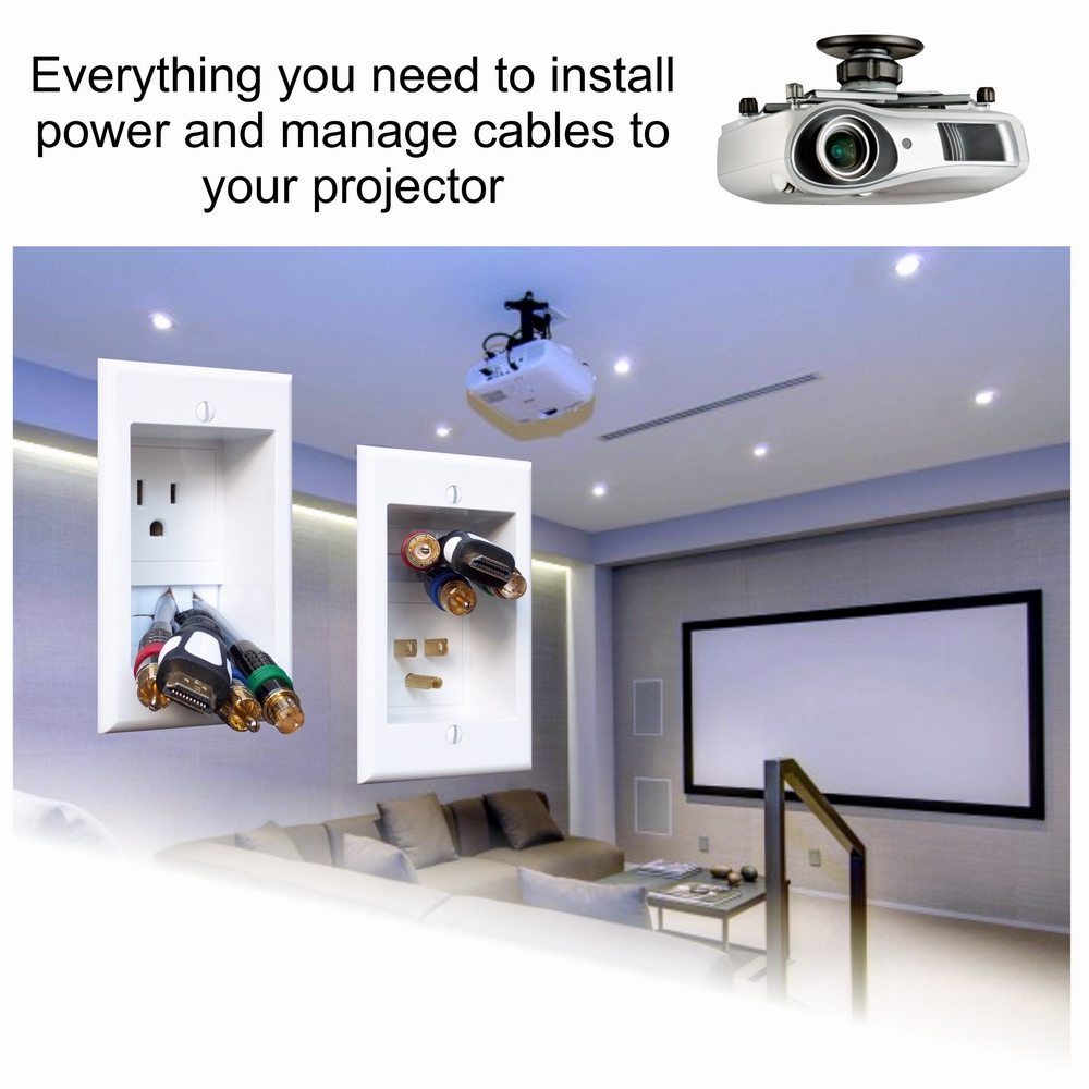 Powerbridge Ideal Cable Management Solution To Hide Projector Wires