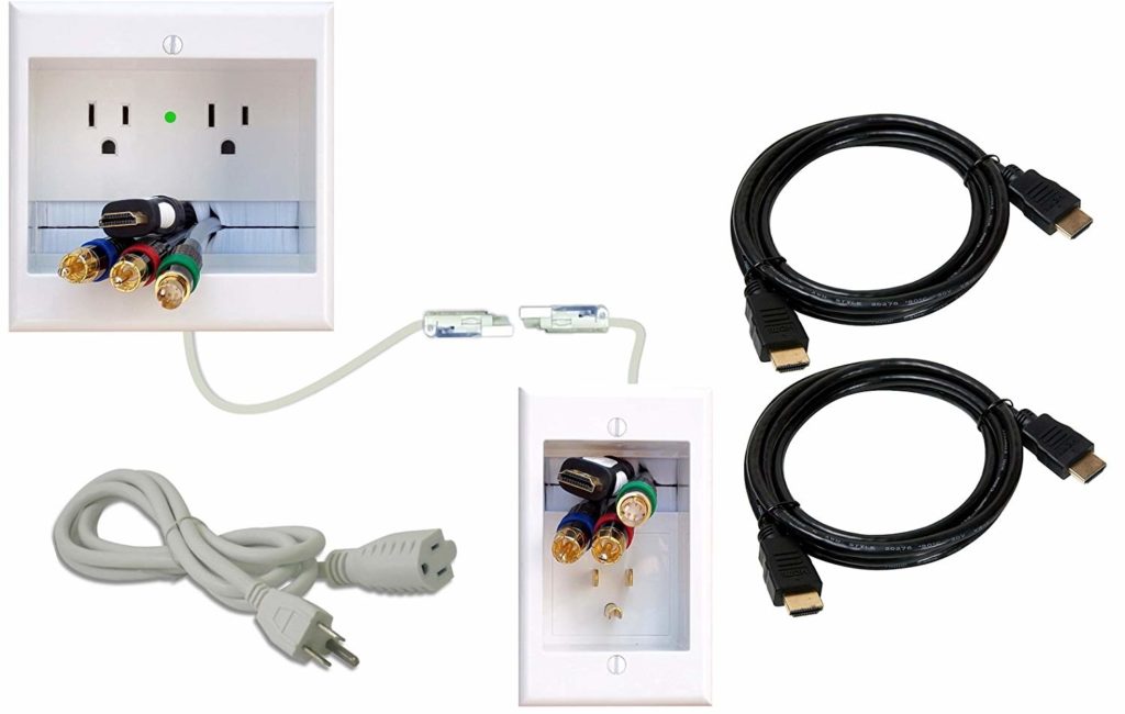 in Wall Cable Management Kit for TV - TV Cord Hider Kit, Cord Hiders for TV  on