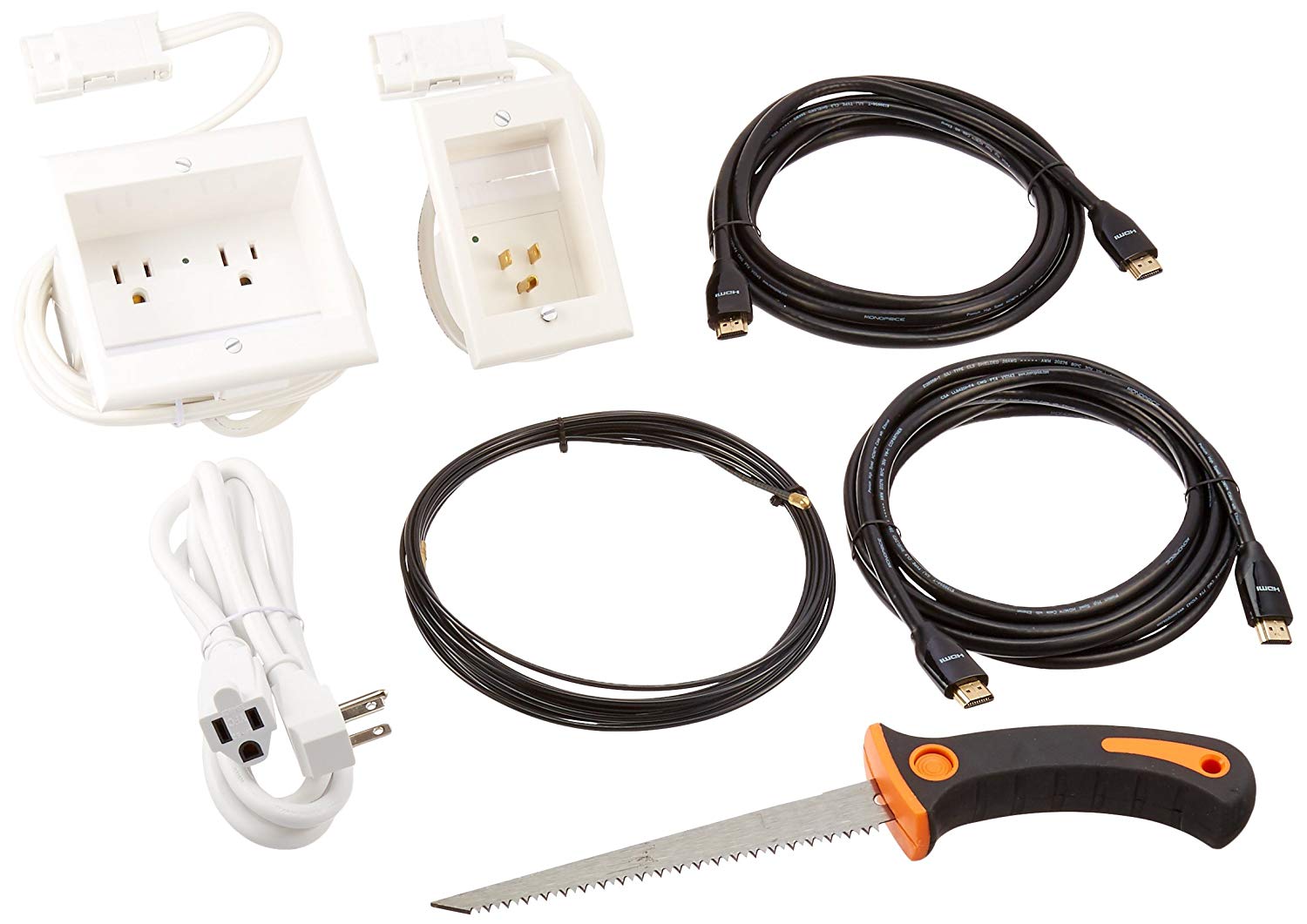 PowerBridge TWO-CK In-Wall Cable Management System for Wall-Mounted TVs