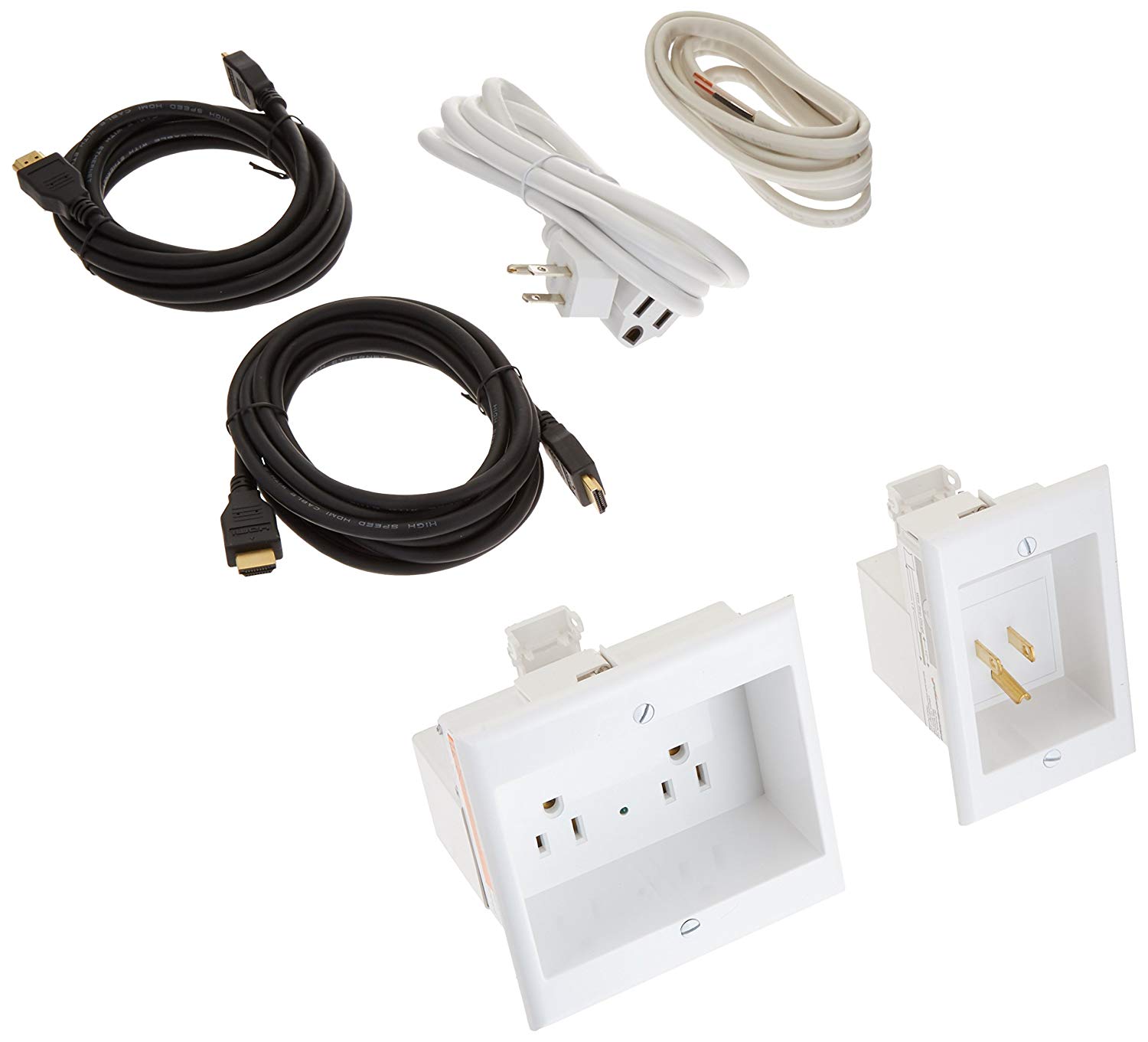 In-Wall Power Cable Management Kit To Hide Your Power Cables